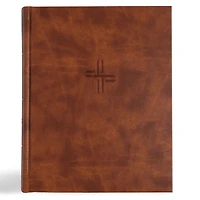 CSB Notetaking Bible, Expanded Reference Edition, Brown LeatherTouch Over Board