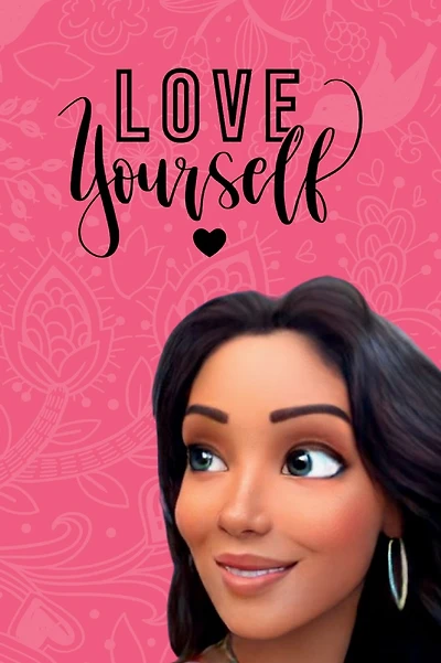 Princess Pasolina "Love Yourself " Lined Writing Notebook for Teens: Perfect Journaling, Drawing or Writing