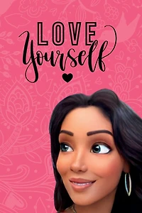 Princess Pasolina "Love Yourself " Lined Writing Notebook for Teens: Perfect Journaling, Drawing or Writing