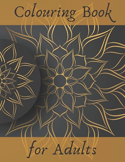 COLOURING BOOK for ADULTS: Stress Relieving Designs for Relaxation: Animals, People, Mandalas, Flowers and Many More