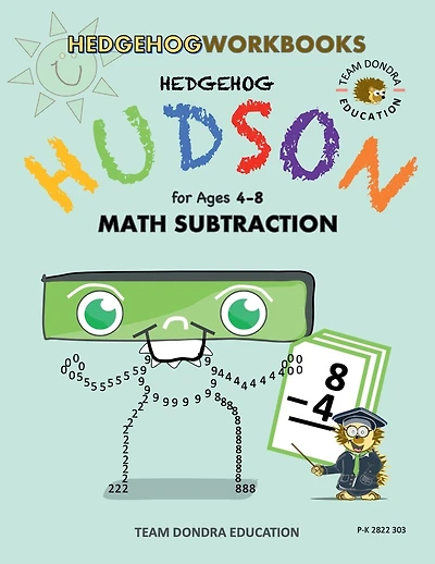 Hedgehog Hudson Workbooks - Math Subtraction
