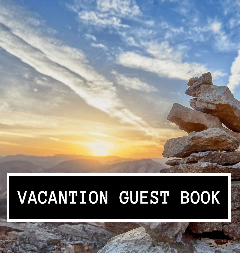 Vacation Guest Book - Welcome for Airbnb, Bed & Breakfast, VRBO or any other holiday home