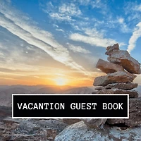 Vacation Guest Book - Welcome for Airbnb, Bed & Breakfast, VRBO or any other holiday home