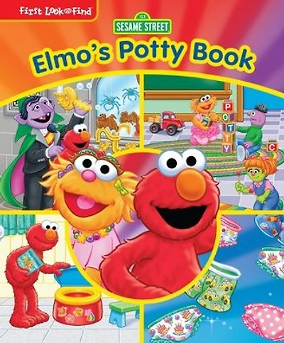 Sesame Street Elmo's Potty Book: First Look and Find