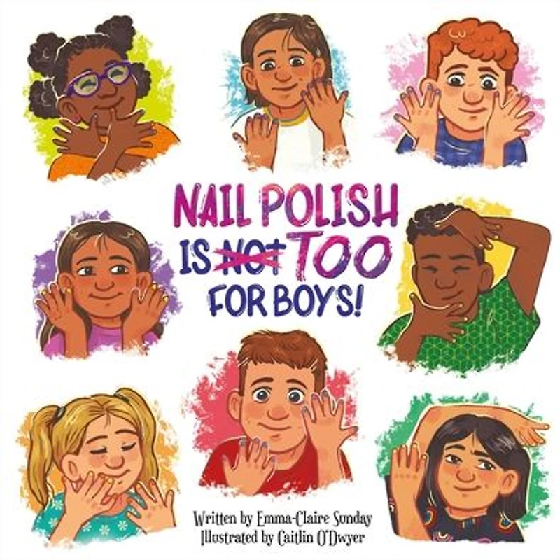 Nail Polish Is Too for Boys!