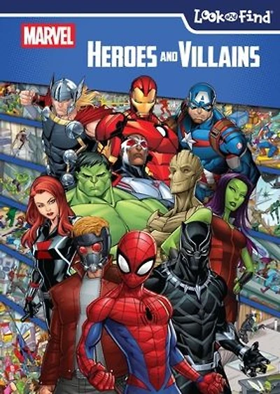 Marvel Heroes and Villains: Look Find