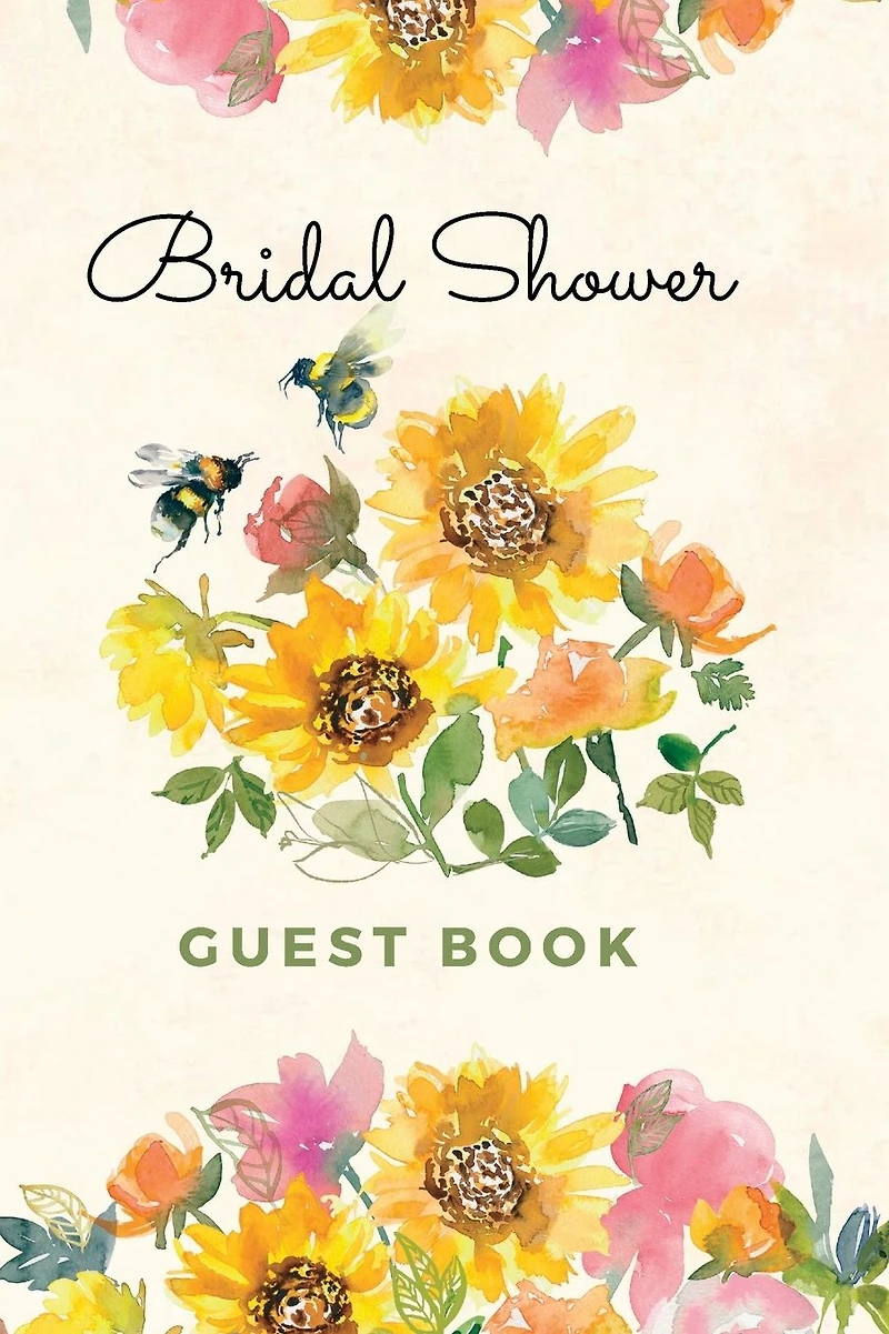 Bridal Shower Guest Book: Bachelorette Party Book with Gift Recorder Pages