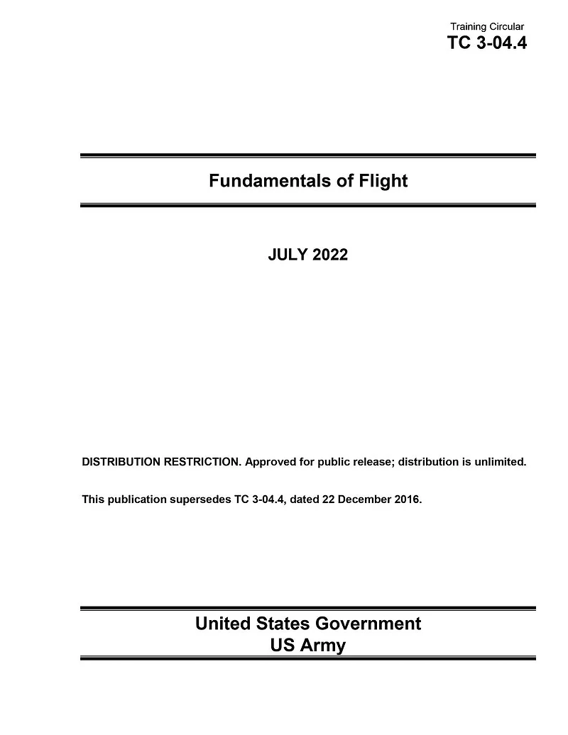 Training Circular TC 3-04.4 Fundamentals of Flight July 2022