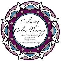 Calming Color Therapy: Hand Drawn Mandalas to Color While Being Soothed