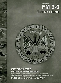 Field Manual FM 3-0 Operations October 2022