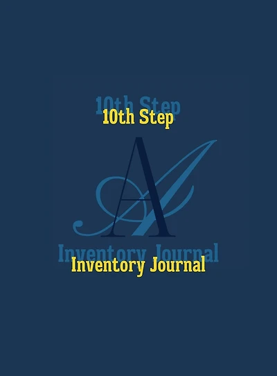 10th Step Inventory Journal: 10 Nightly AA Journal For Alcohol Addiction Recovery Workbook