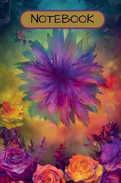 The Hand-Painted Notebook: Watercolor Flowers