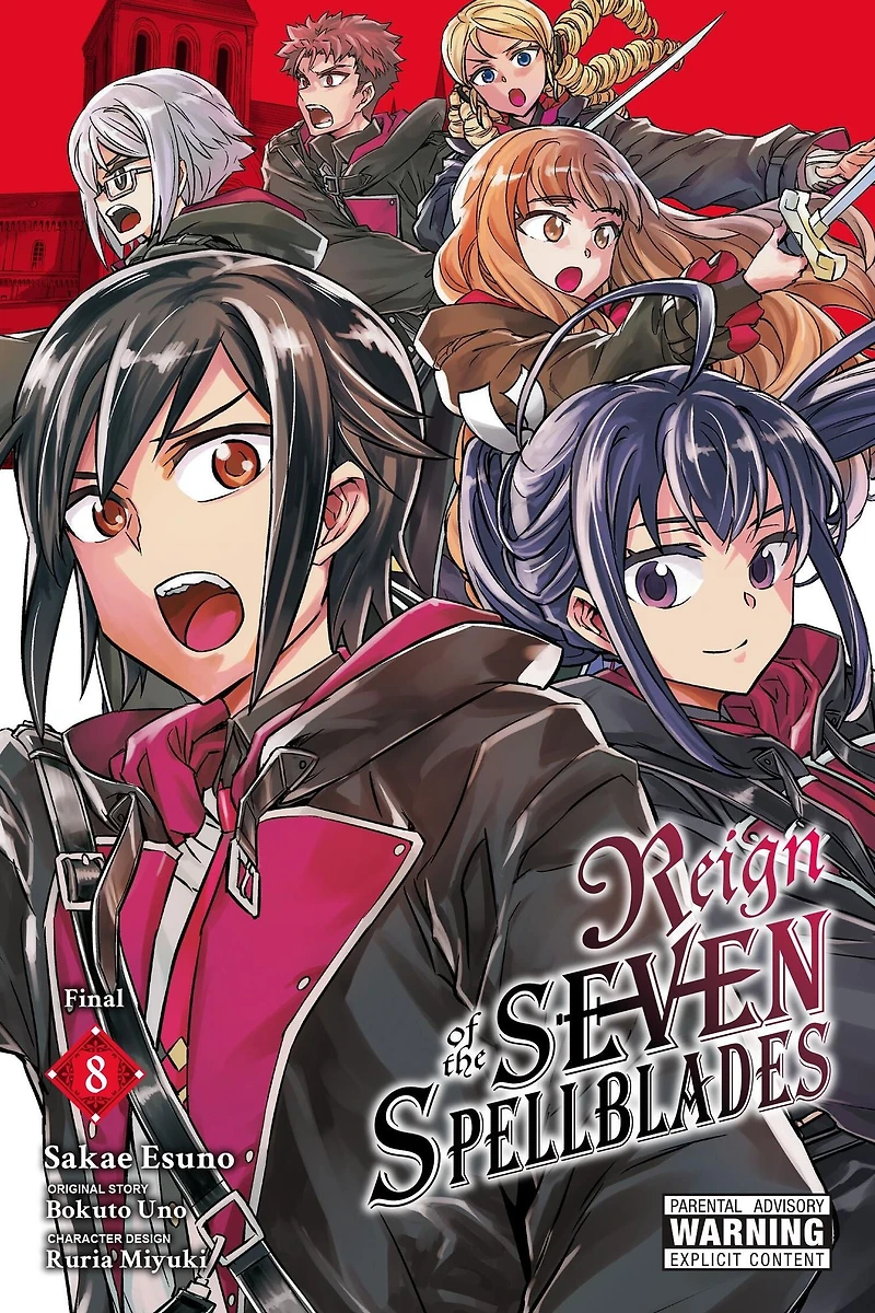 Reign of the Seven Spellblades, Vol. 8 (light novel)