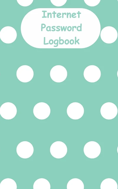 Internet Password Logbook: Small Logbook Keeper 6" x 9":