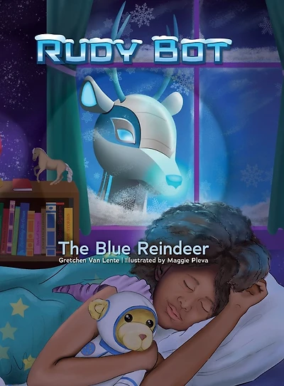 Rudy Bot: the Blue Reindeer