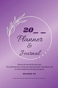 Planner and Journal