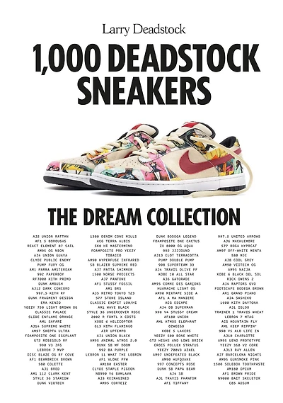 1,000 Deadstock Sneakers: The Dream Collection