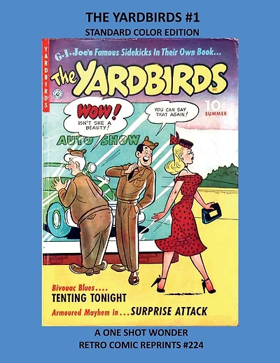 THE YARDBIRDS #1 STANDARD COLOR EDITION: A ONE SHOT WONDER RETRO COMIC REPRINTS #224