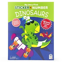 Dinosaurs: My Very First Sticker by Number
