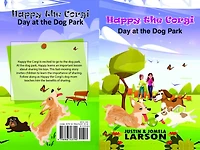 Happy the Corgi Day at Dog park: Park
