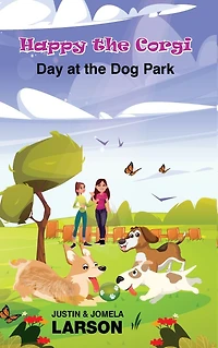 Happy the Corgi Day at Dog park: Park