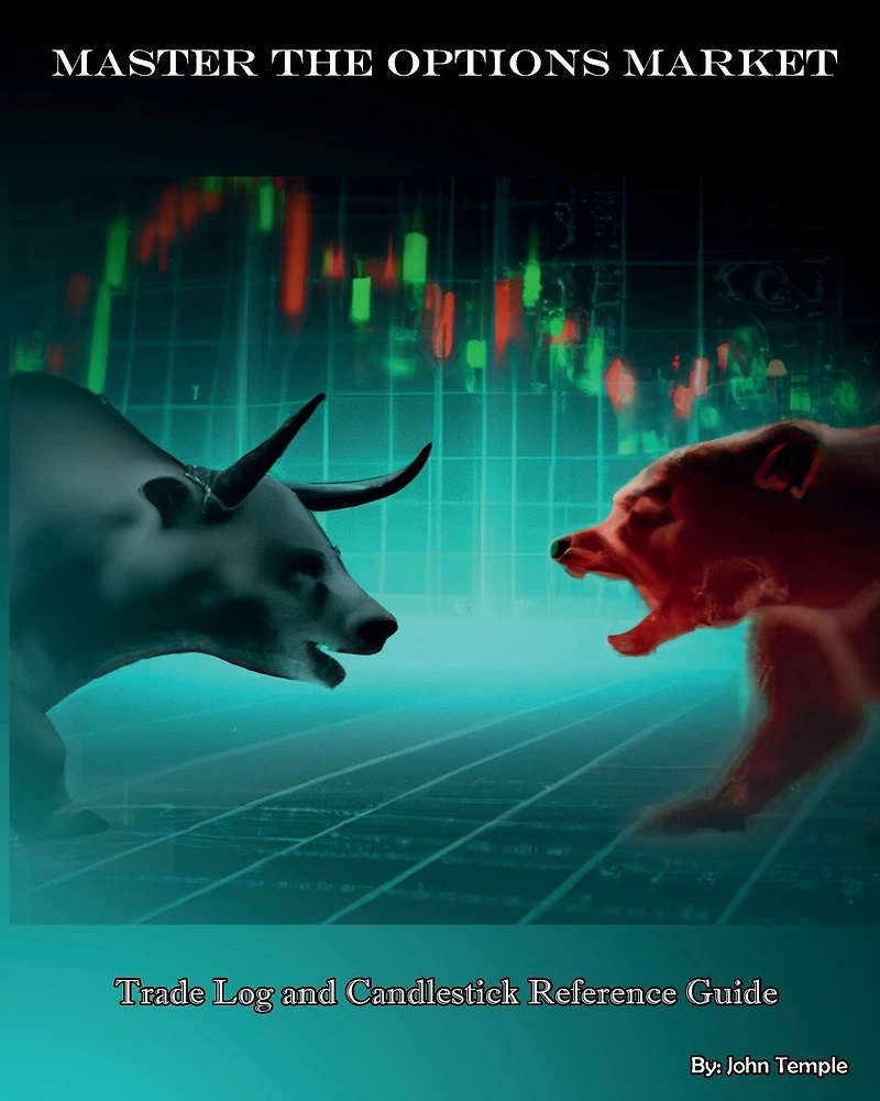 Master the Options Market: Trade Log and Candlestick Reference Guide
