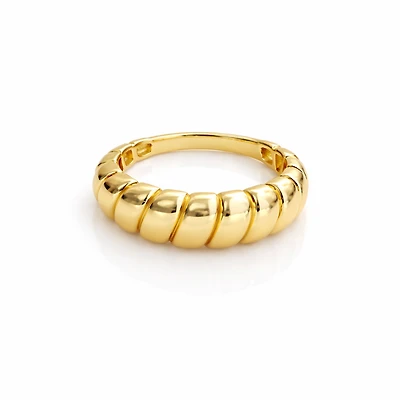 SCULPTED DOME RING
