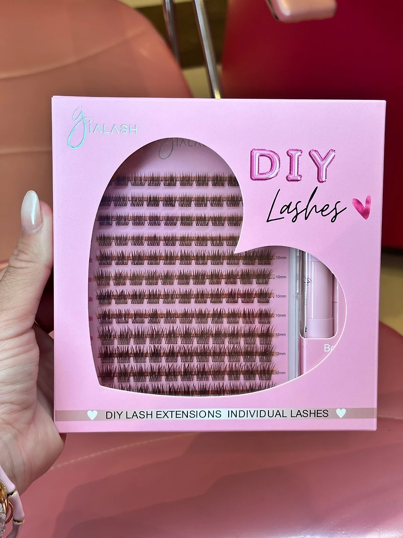 BROWN CLASSIC GLAM - DIY LASHES KIT