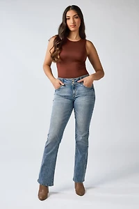 WallFlower InstaStretch Grace Wash Luscious Curvy Bootcut Jean