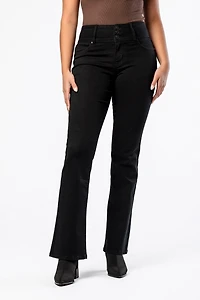 WallFlower Insta-Soft Noir Sassy High-Rise Bootcut Jean