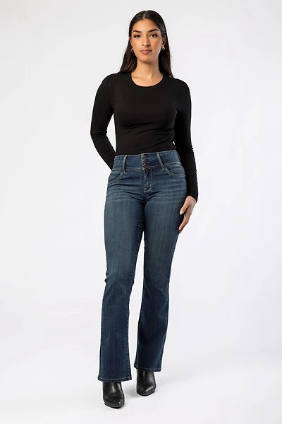 WallFlower Insta-Soft Rosalie Sassy High-Rise Bootcut Jean