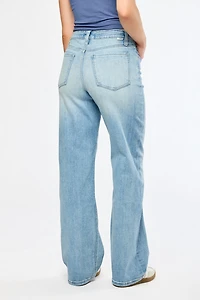RFM Hailey Light Wash Wide-Leg Jean