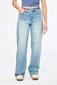 RFM Hailey Light Wash Wide-Leg Jean