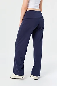 Micro Fleece Fold-Over Waistband Pant