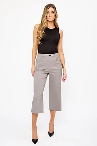 Pull-On High-Rise Culotte