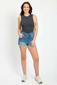 WallFlower Hannah Wash Sassy High-Rise Short