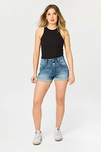 WallFlower Darla Wash Sassy High-Rise 3" Short