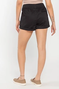 Twill Short with Drawcord