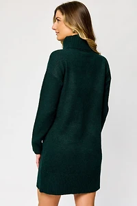 Turtleneck Sweater Dress