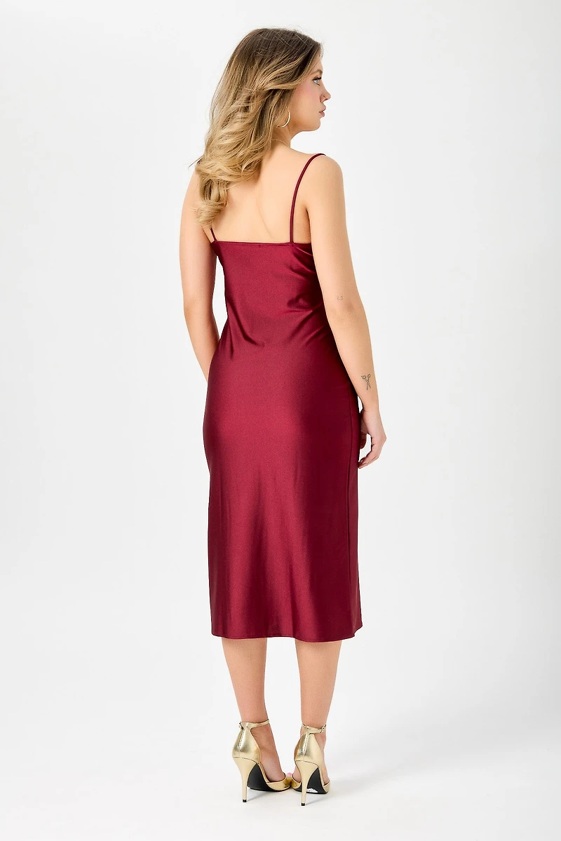 Luxe Satin Slip Dress