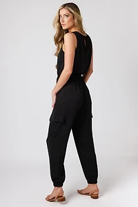 Airflow Sleeveless Jumpsuit