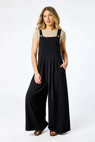 Airflow Wide-Leg Overalls