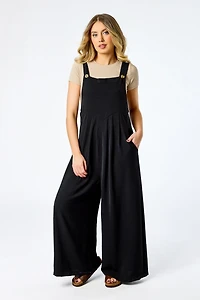Airflow Wide-Leg Overalls