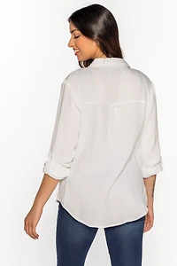 Double Cotton Long Sleeve Shirt