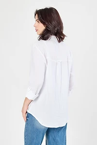Double Cotton Long Sleeve Shirt
