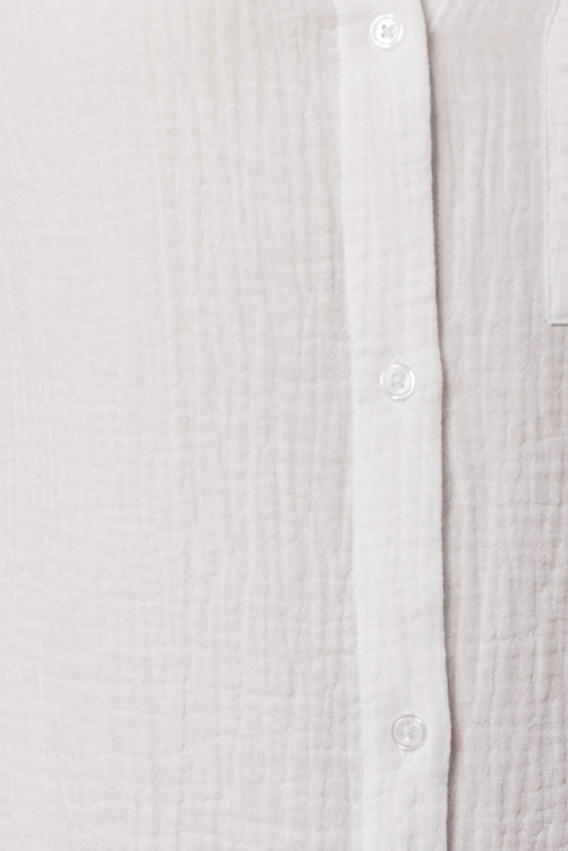 Double Cotton Long Sleeve Shirt