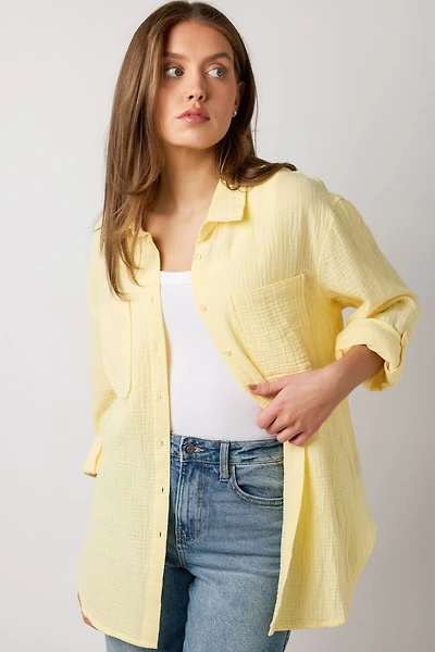 Tunic Length Shirt