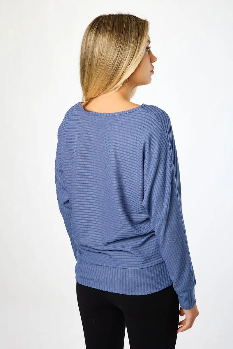 Dolman Sleeve Hacci Sweater