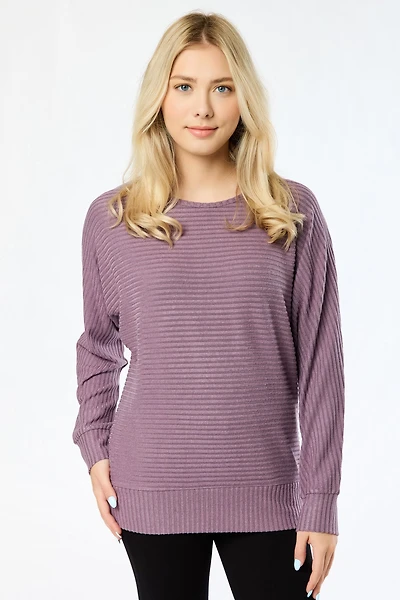 Dolman Sleeve Hacci Sweater
