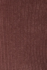 Ribbed Off-The-Shoulder Sweater